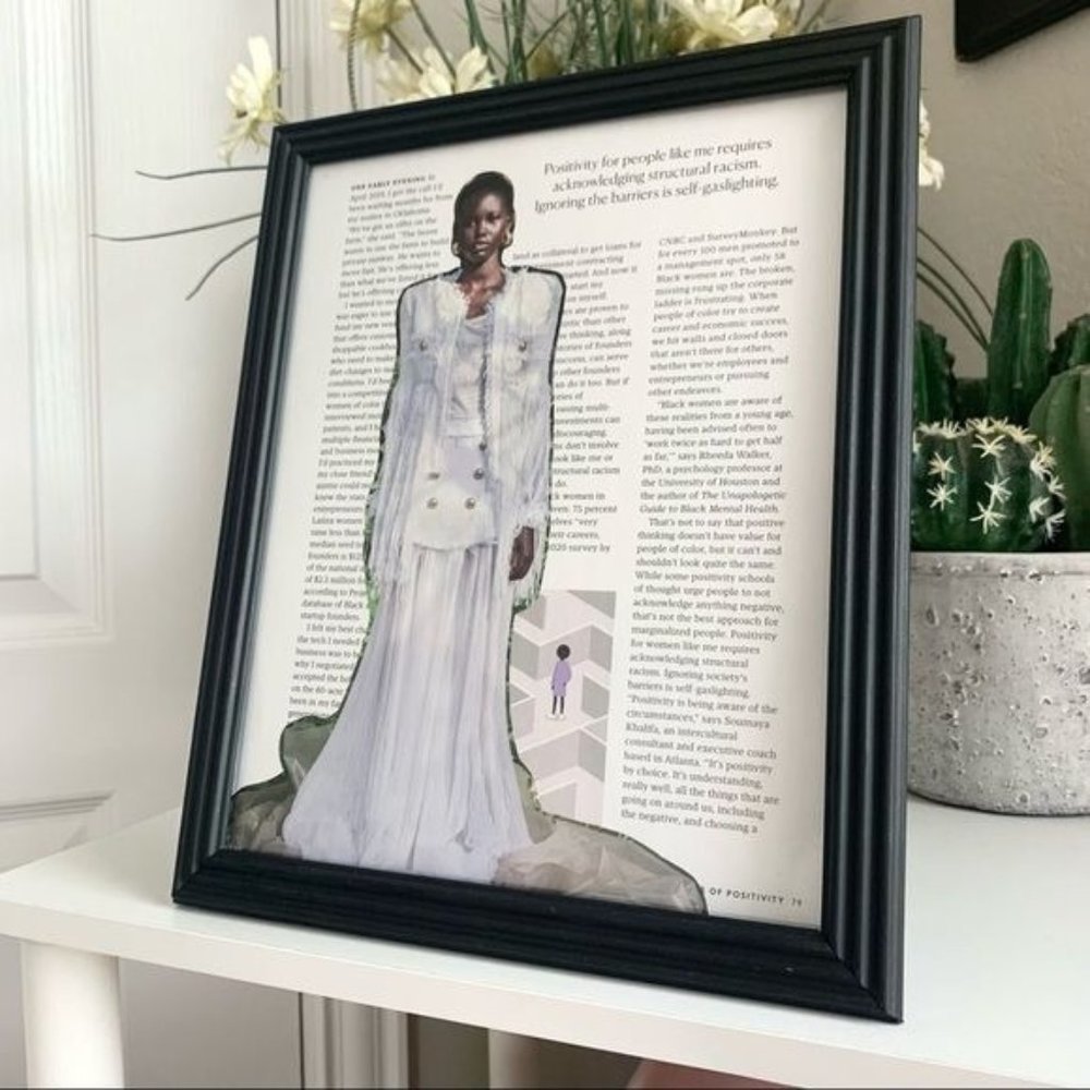 High Fashion Handmade 8x10 Collage